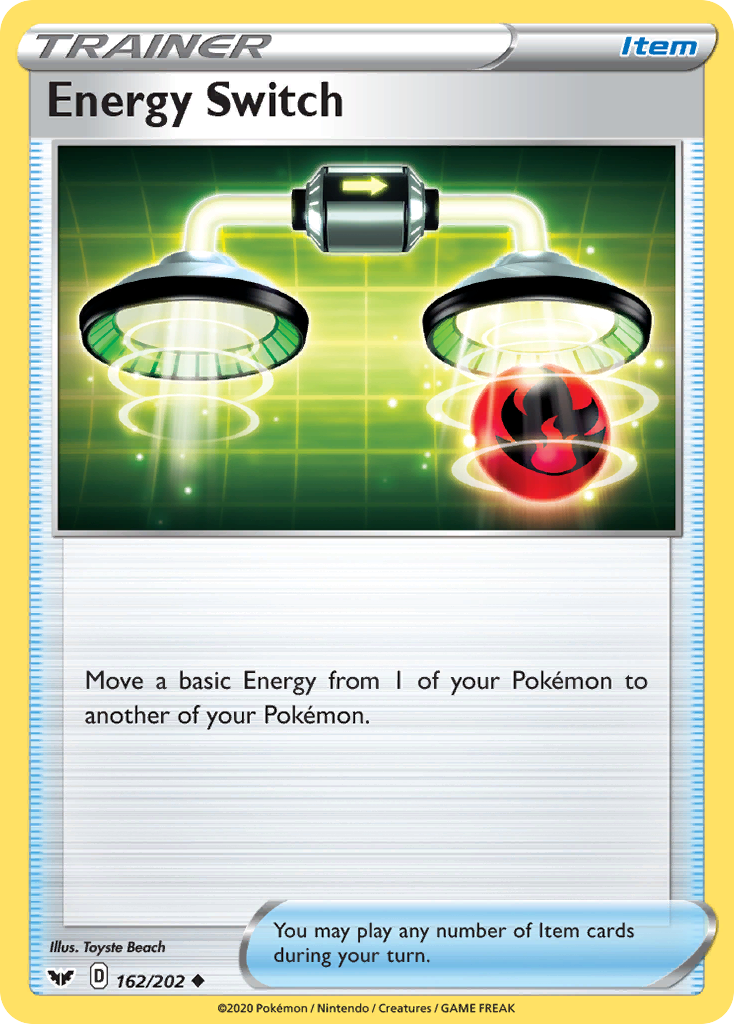 Energy Switch - Sword & Shield - 162
