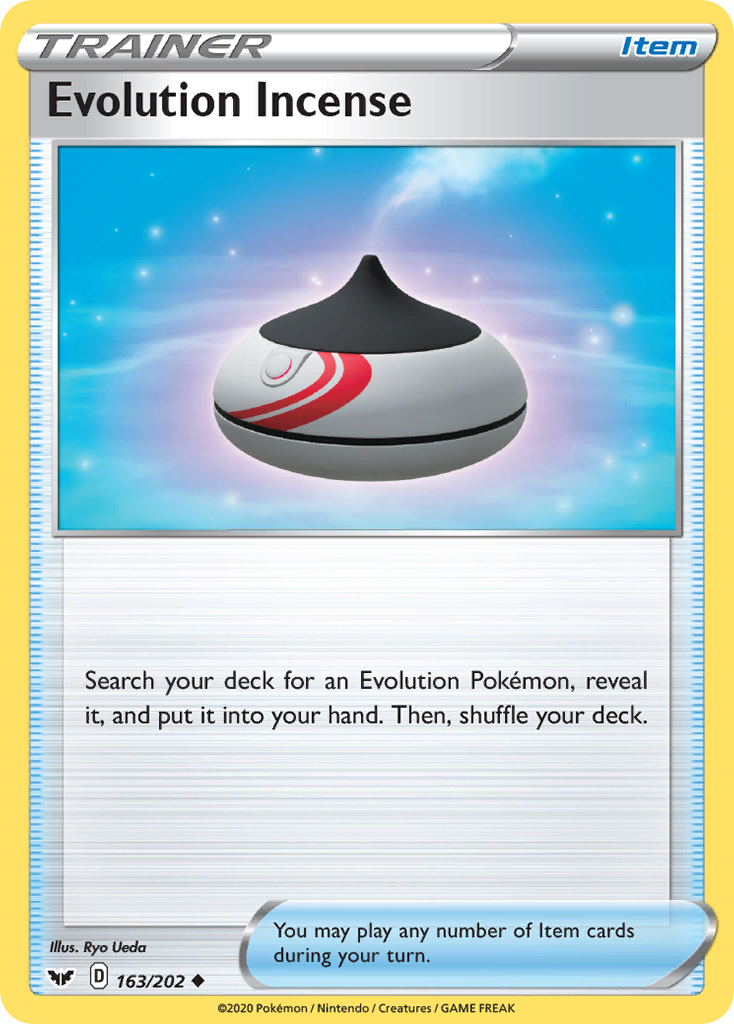 Evolution Incense - Sword & Shield - 163