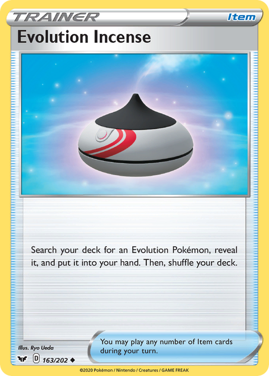 Evolution Incense - Sword & Shield - 163