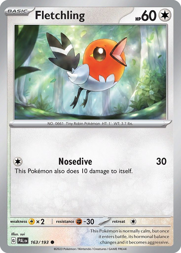 Fletchling - Paldea Evolved - 163