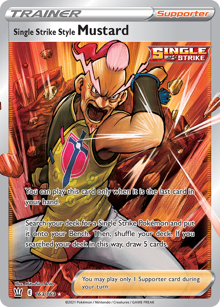 Single Strike Style Mustard - Battle Styles - 163
