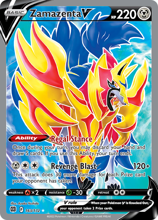 Zamazenta V - Brilliant Stars - 163