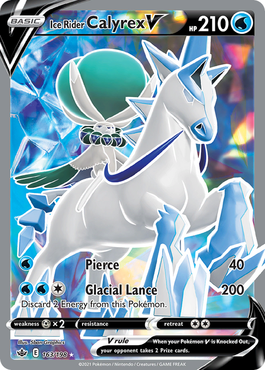 Ice Rider Calyrex V - Chilling Reign - 163