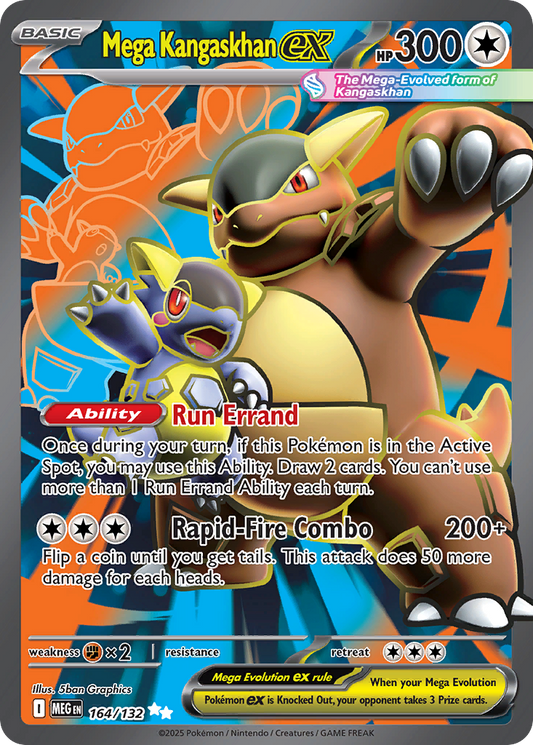 Mega Kangaskhan ex - Mega Evolution - 164