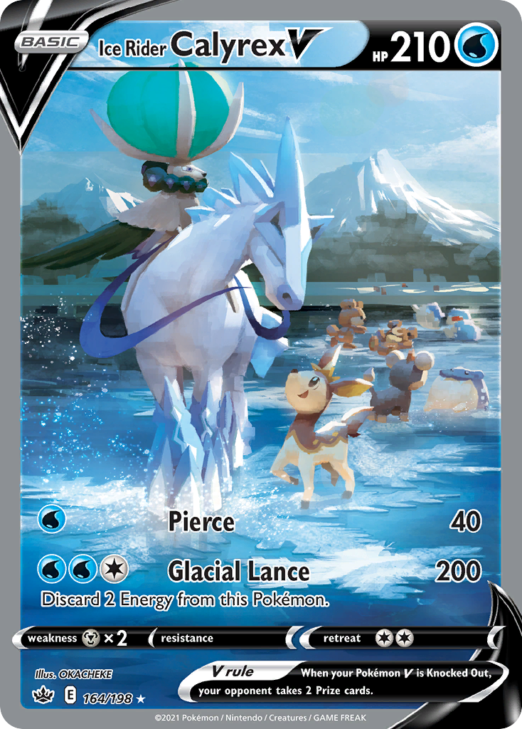 Ice Rider Calyrex V - Chilling Reign - 164