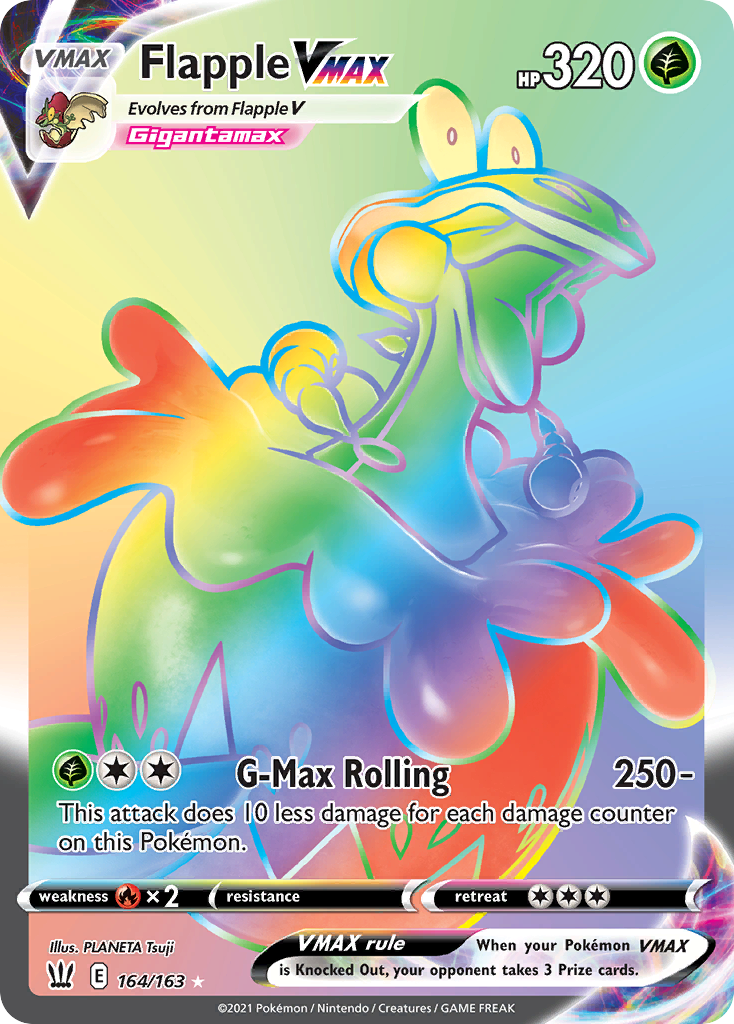 Flapple VMAX - Battle Styles - 164