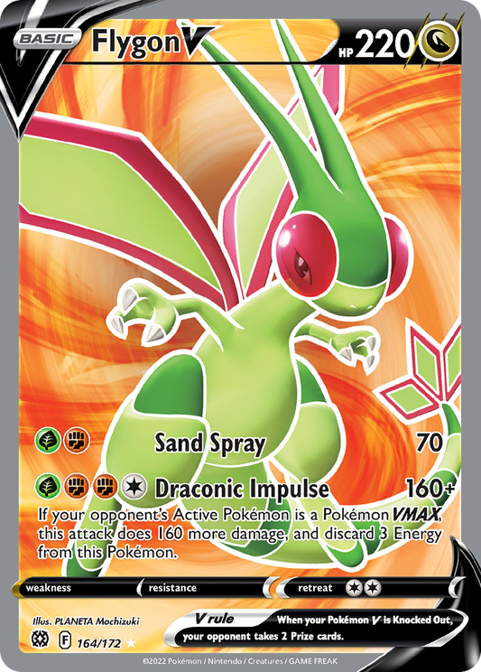 Flygon V - Brilliant Stars - 164