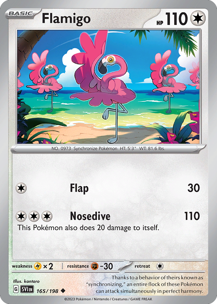 Flamigo - Scarlet & Violet - 165