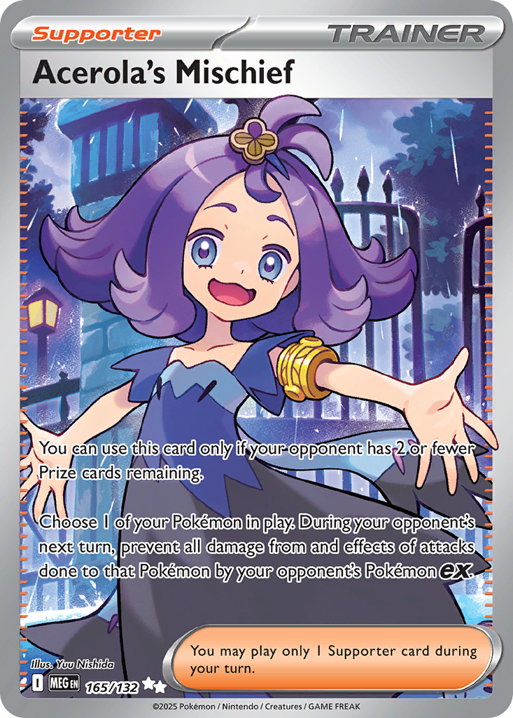 Acerola's Mischief - Mega Evolution - 165