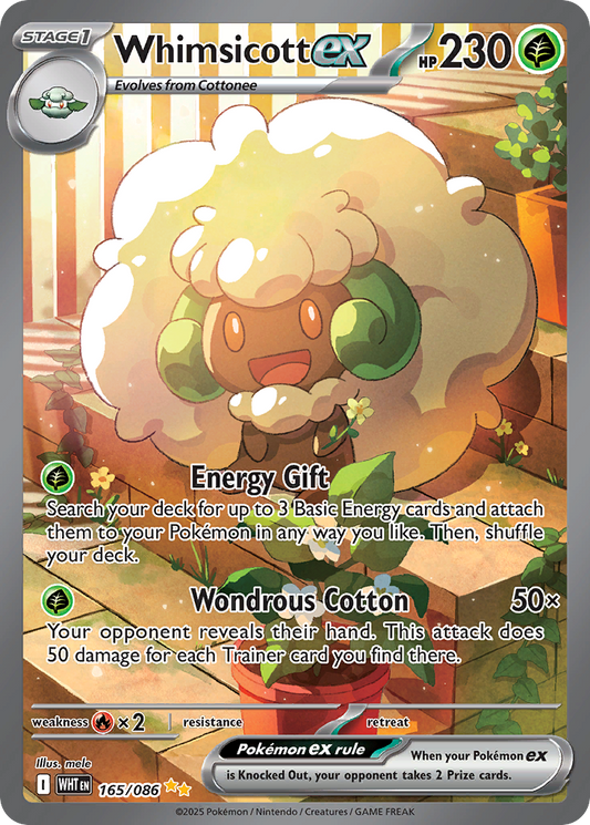 Whimsicott ex - White Flare - 165