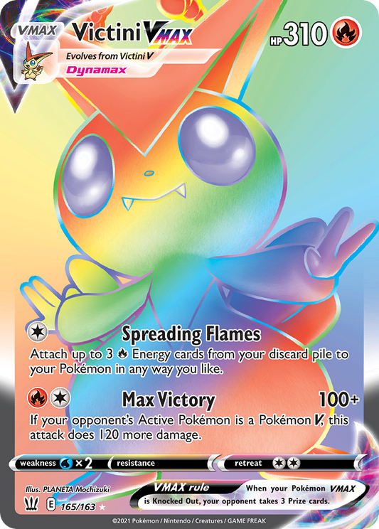 Victini VMAX - Battle Styles - 165