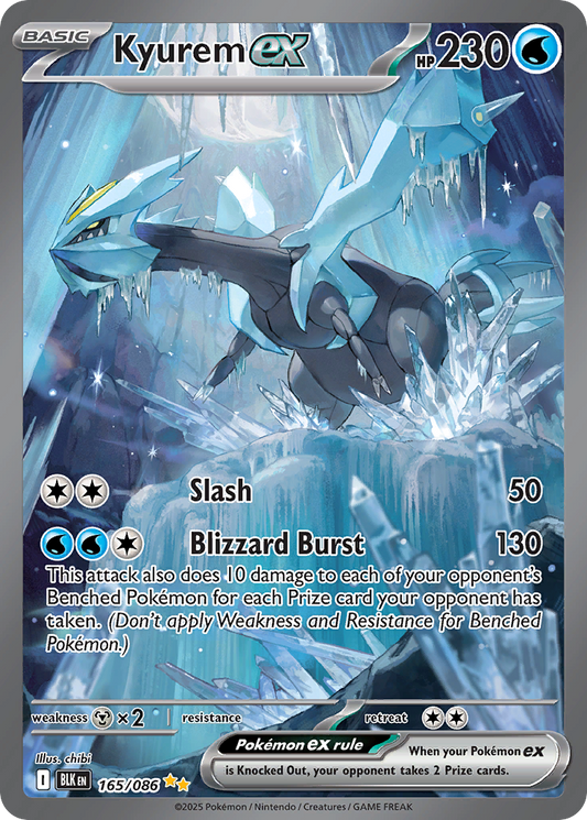 Kyurem ex - Black Bolt - 165