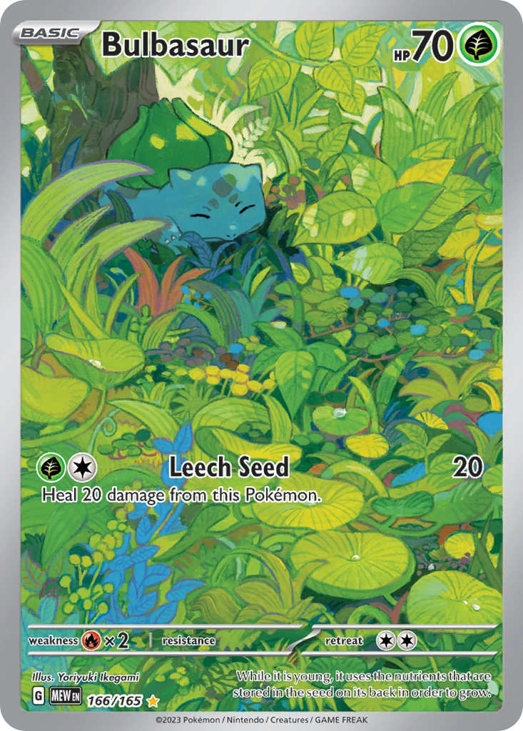 Bulbasaur - 151 - 166