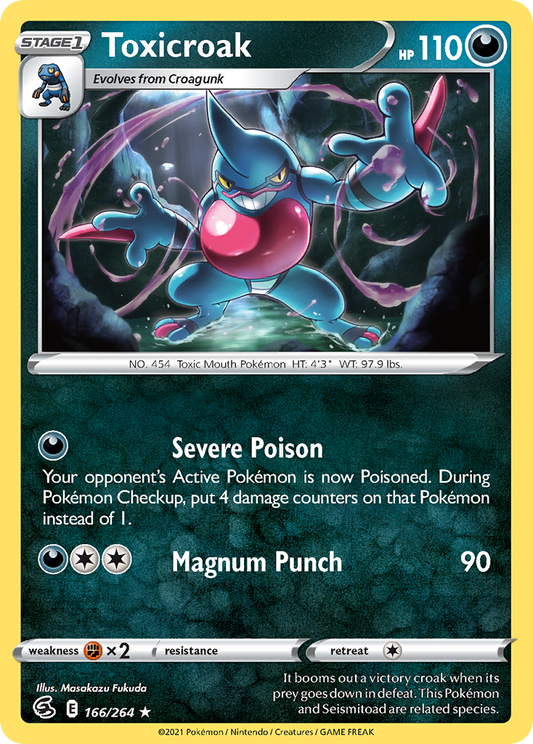 Toxicroak - Fusion Strike - 166