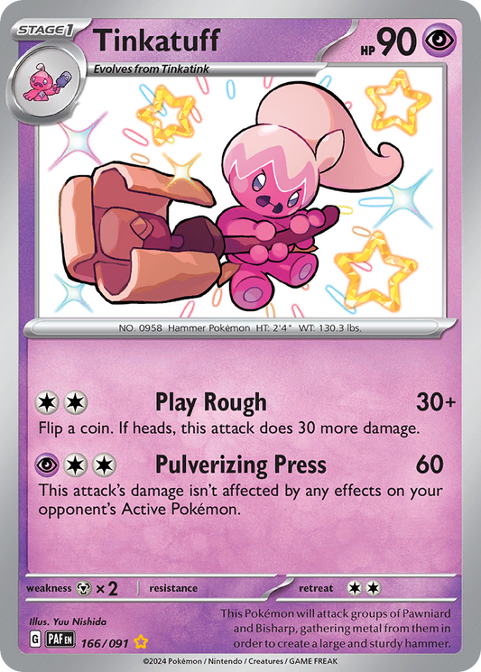 Tinkatuff - Paldean Fates - 166