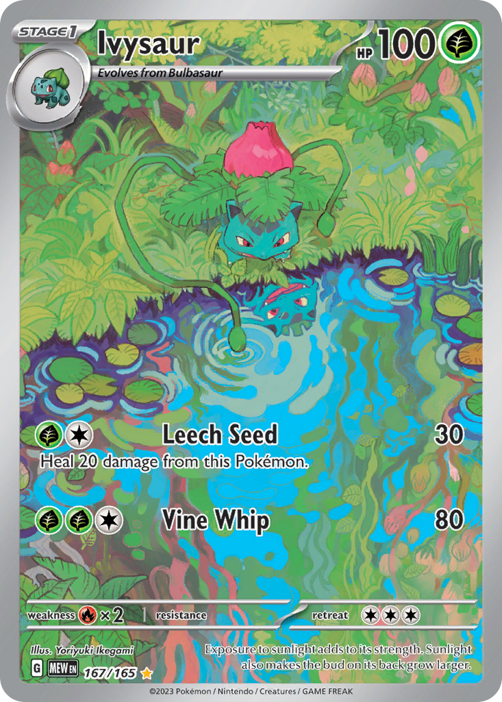 Ivysaur - 151 - 167