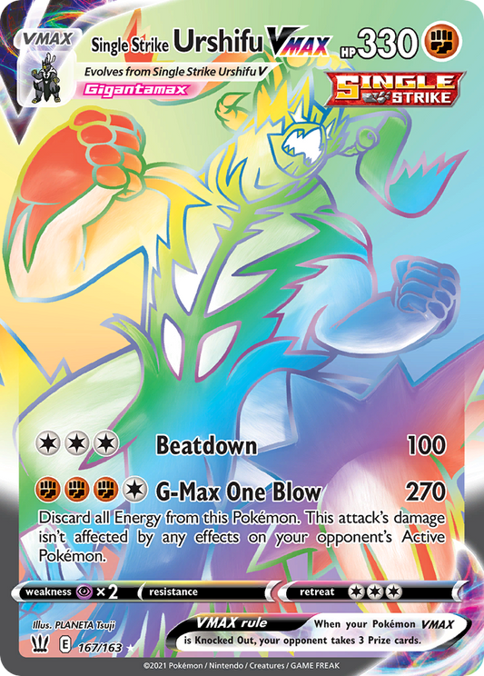 Single Strike Urshifu VMAX - Battle Styles - 167