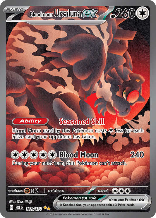 Bloodmoon Ursaluna ex - Prismatic Evolutions - 168