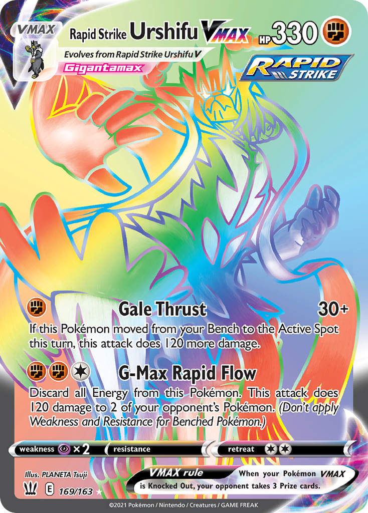 Rapid Strike Urshifu VMAX - Battle Styles - 169
