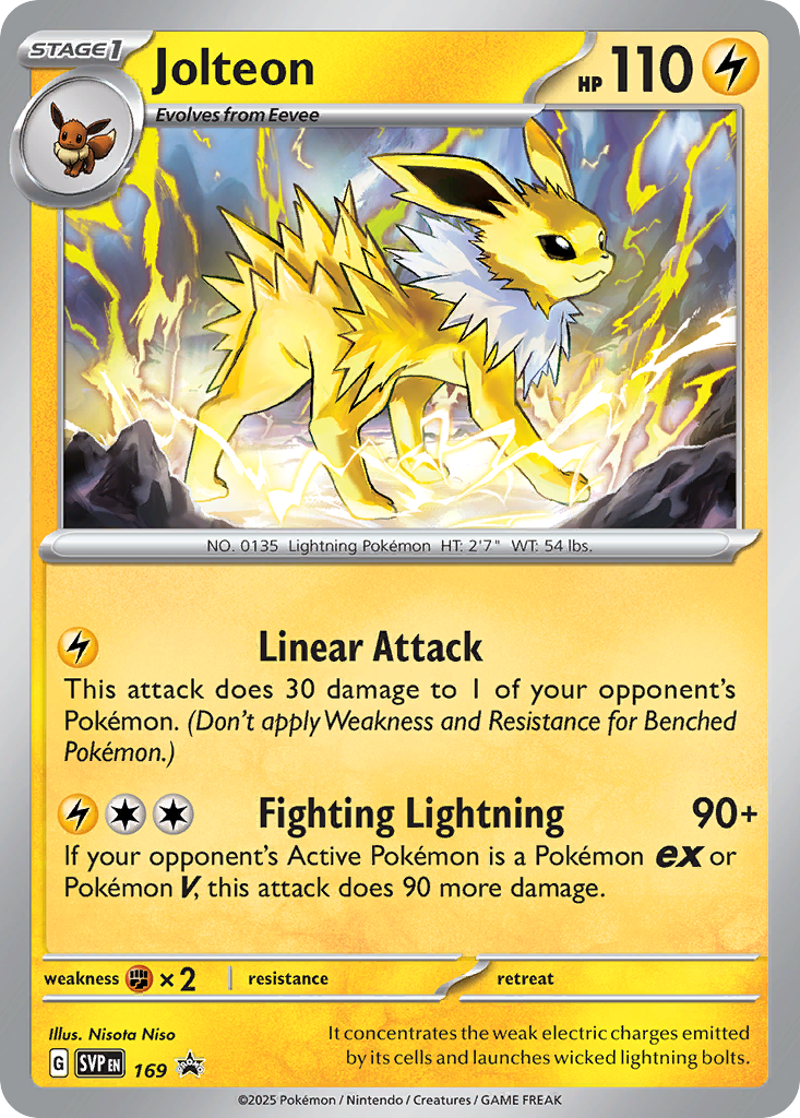Jolteon - Scarlet & Violet Promos - 169