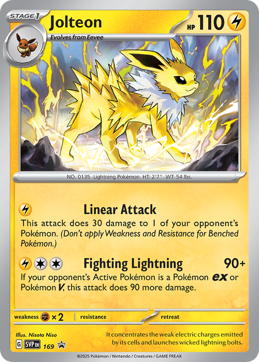 Jolteon - Scarlet & Violet Promos - 169