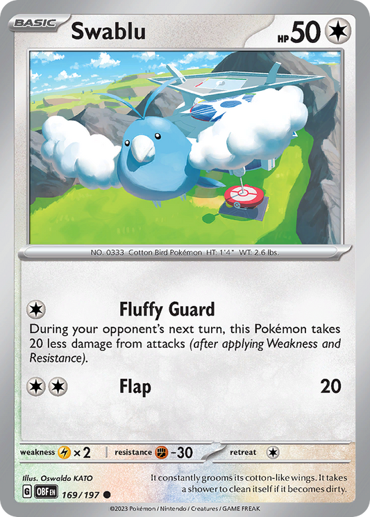 Swablu - Obsidian Flames - 169