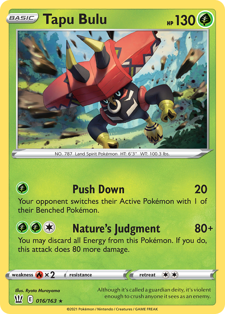 Tapu Bulu - Battle Styles - 016