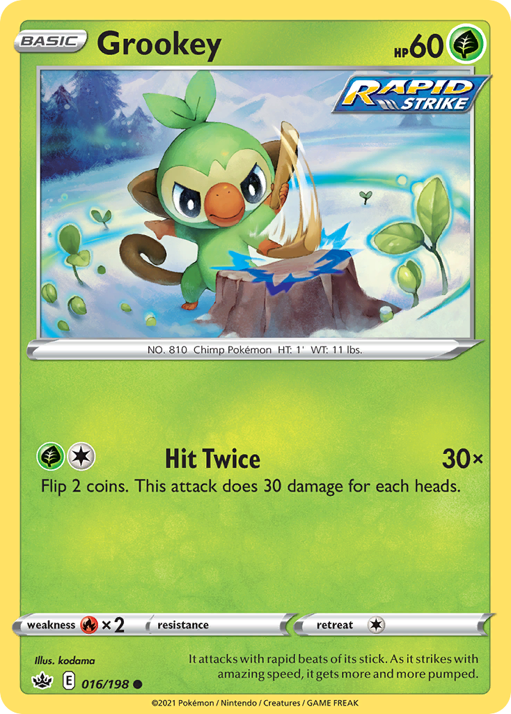Grookey - Chilling Reign - 016