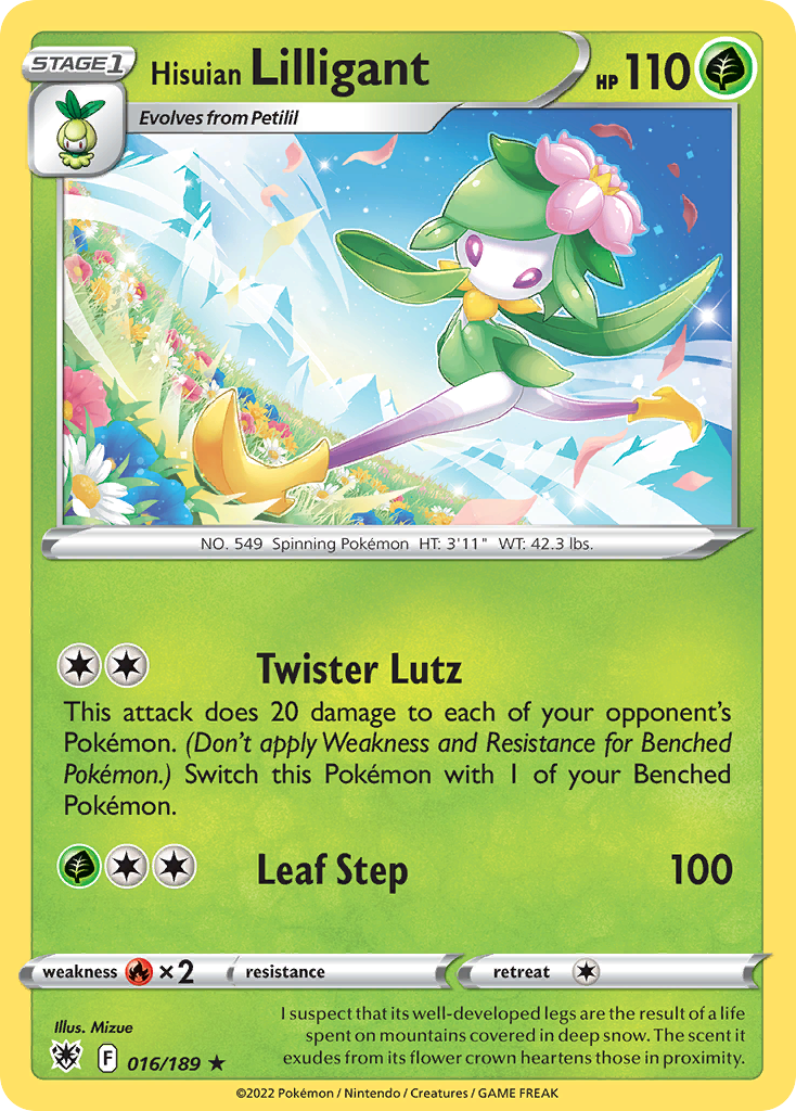 Hisuian Lilligant - Astral Radiance - 016