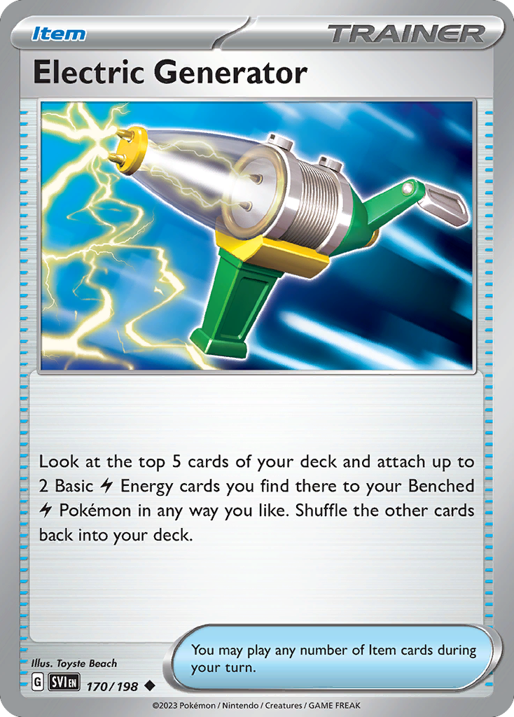 Electric Generator - Scarlet & Violet - 170