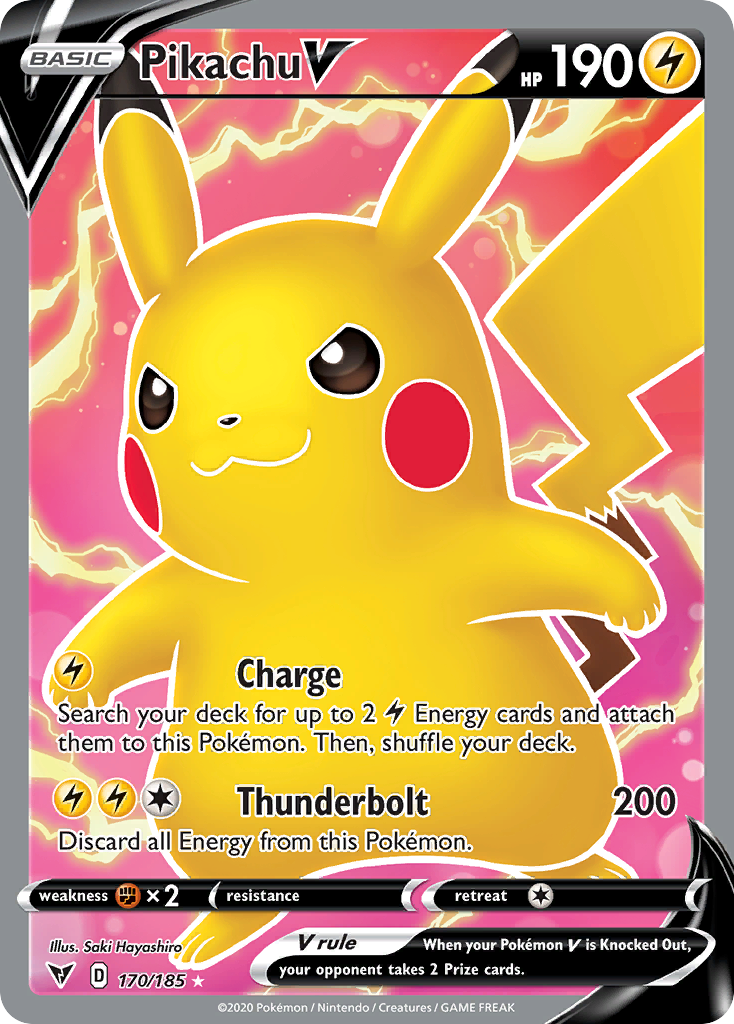Pikachu V - Vivid Voltage - 170