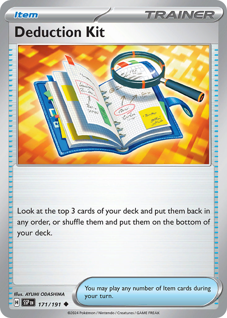 Deduction Kit - Surging Sparks - 171