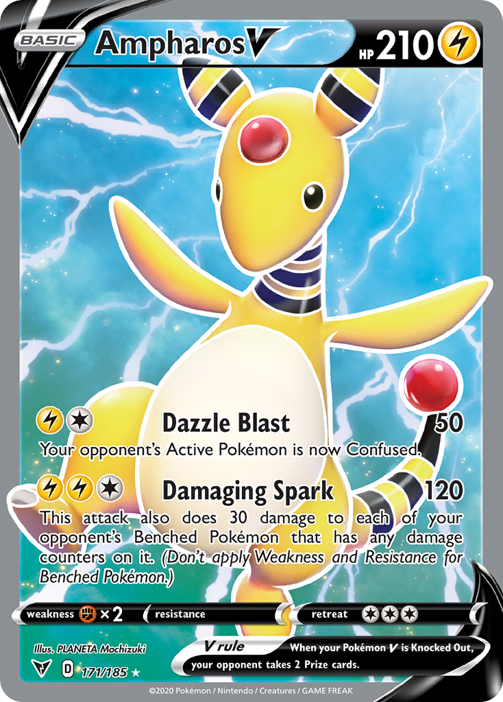 Ampharos V - Vivid Voltage - 171