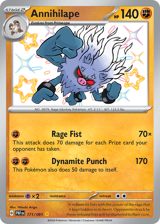 Annihilape - Paldean Fates - 171