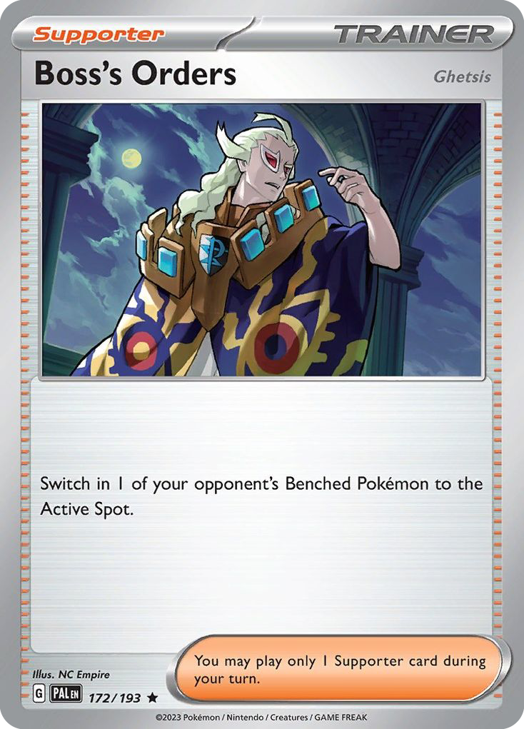 Boss's Orders (Ghetsis) - Paldea Evolved - 172