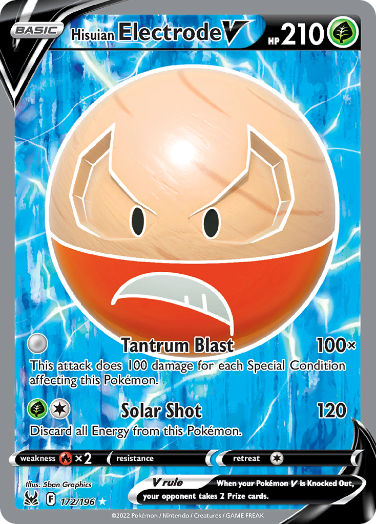 Hisuian Electrode V - Lost Origin - 172