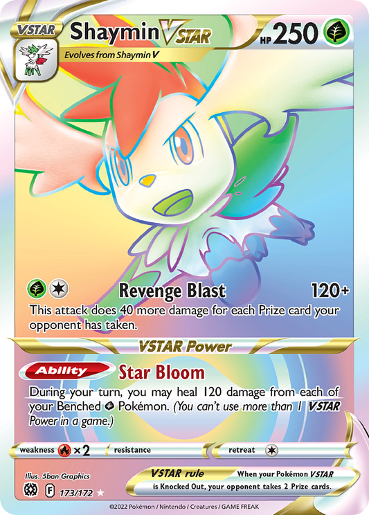 Shaymin VSTAR - Brilliant Stars - 173