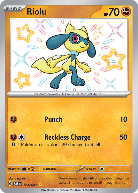Riolu - Paldean Fates - 173