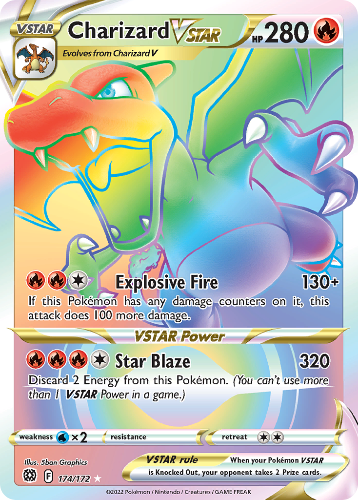 Charizard VSTAR - Brilliant Stars - 174