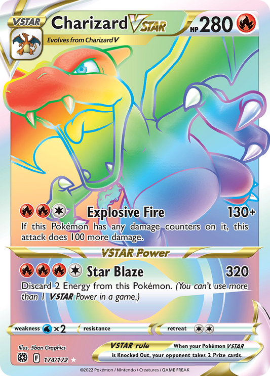 Charizard VSTAR - Brilliant Stars - 174