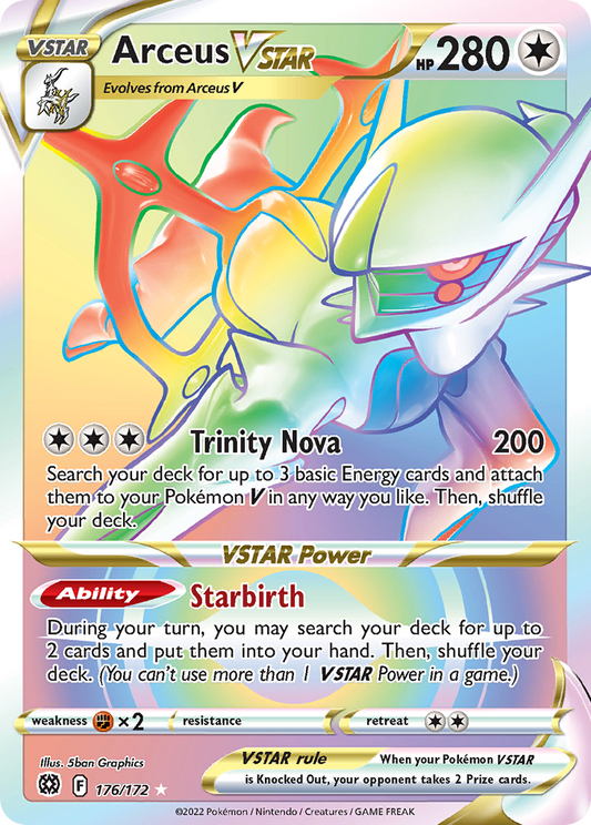 Arceus VSTAR - Brilliant Stars - 176