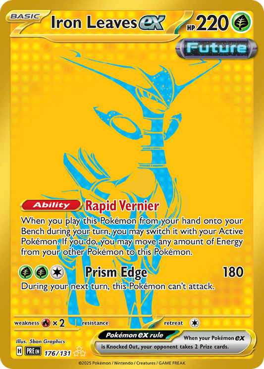 Iron Leaves ex - Prismatic Evolutions - 176