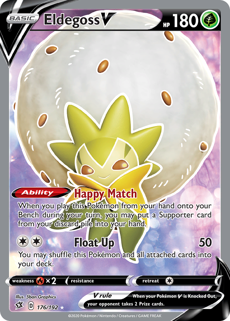 Eldegoss V - Rebel Clash - 176