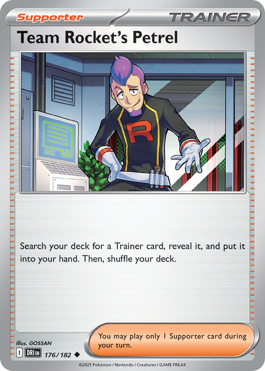 Team Rocket's Petrel - Destined Rivals - 176