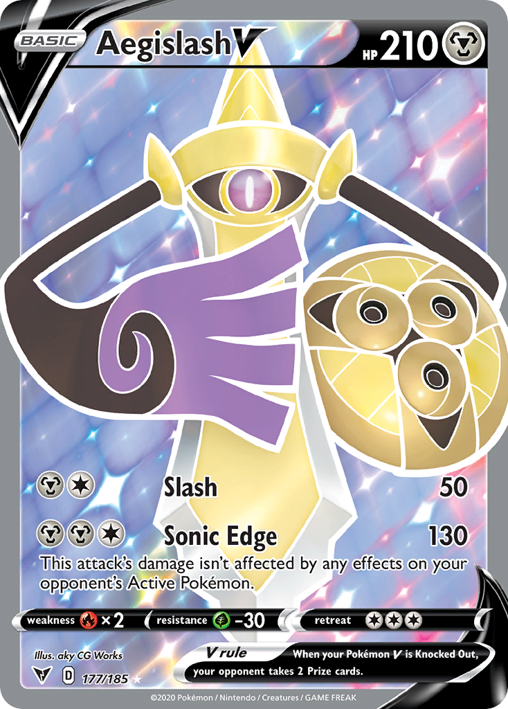 Aegislash V - Vivid Voltage - 177