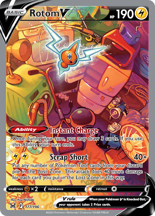 Rotom V - Lost Origin - 177