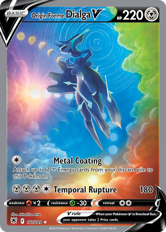 Origin Forme Dialga V - Astral Radiance - 177