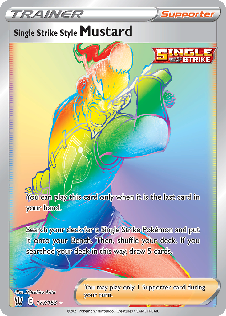 Single Strike Style Mustard - Battle Styles - 177