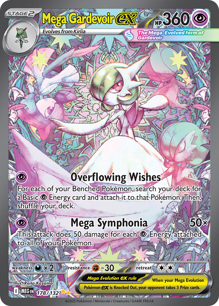 Mega Gardevoir ex - Mega Evolution - 178