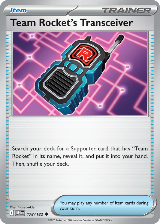 Team Rocket's Transceiver - Destined Rivals - 178